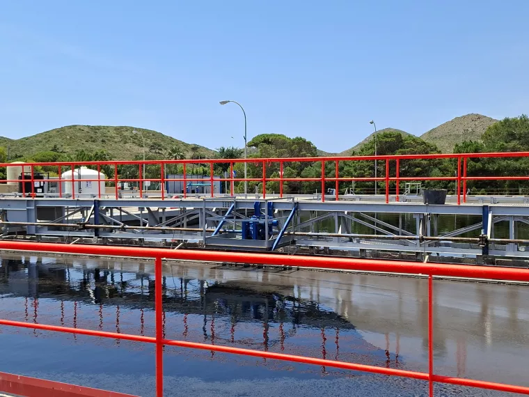 Foto EDAR Mar Menor Sur